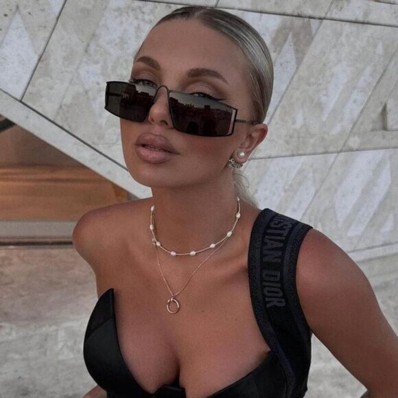Final Price! Saint Laurent SL606 001 Black Sunglasses - Picture 1 of 11